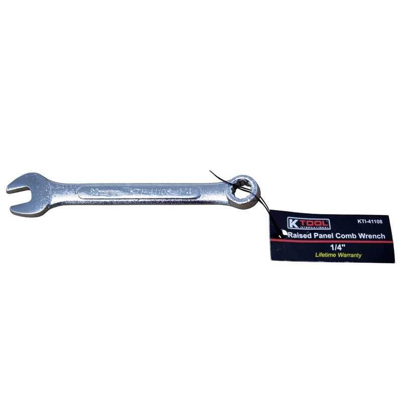 K-Tool International K Tool International Wrench 1/4 Inch Combination 12 Point 15 Degree - Image 2